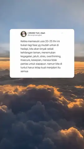 aku kira menjadi tua akan menyenangkan tapi ternyata ... #fypシ #quarterlifecrisis