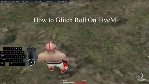 How to Glitch Roll in FiveM aka Gta5 #gta5 #fivem #glitchroll