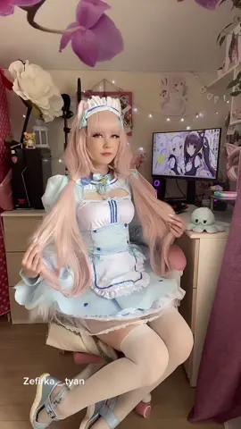 Inst:zefirka._.tyan#cospaly #kawaii #nekopara #vanilla #nekotyan