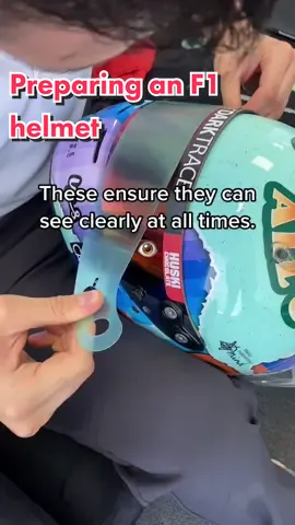 Could you rip these off from in front of your eyes while driving at over 320kph?! 😳 #McLaren #F1 #Helmet #HowTo #LearnOnTikTok #STEM #Sport #Learn