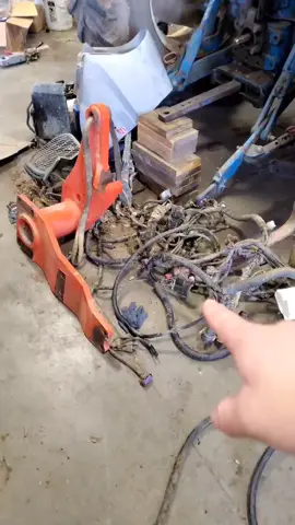 Burnt M5 update. #mechanic #farming #diesel #orange #farmer #kubota #foryou #fyp #foryoupage #tractor #burn #fire