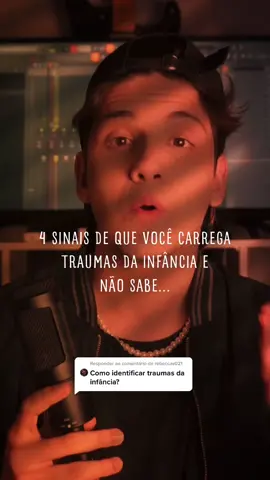 Responder a @rebeccas021 4 sinais de que você carrega traumas da infância... #reflexões #psicologia #conselhos #fy