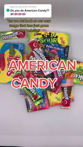 Reply to @lucyfruin0 yes we do check out our range on the website!🍬🍬 #american#americancandy#candy#sweets#sweetsuk#pickandmix#edinburgh#Scotland