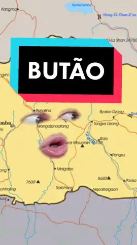 Eu era pequenininho, tipo Butão ( Butãozin ) 🎶🎶🎶 #fypシ #fy #xyzbca #china #brasil #paises