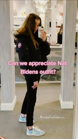 her style>>>>  #viralpreppy #preppyinspo #natbiden #preppyoutfits #nataliebiden
