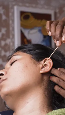 enjoy 💆‍♂️ #asmrsleep #asmrbarber #indianbarber #indianmassage #headmassage #earclean