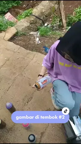 try to drawing my lil girl 'nyumnya' 🥰 #grafiriart #graffitigirl #grafitty