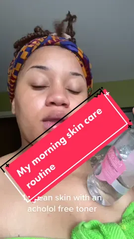 So here’s My 4 step daily morning face routine ,  prior to this I double cleansed my face with facial wash .  #skincare #skincareroutine #esthetician