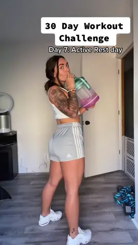 Day 7😍 Active Rest Day! Love y’all keep it up! Follow my insta: abbyberner_ #summerworkout #Fitness #workout #challenge #active #WhatWouldPopTartsDo