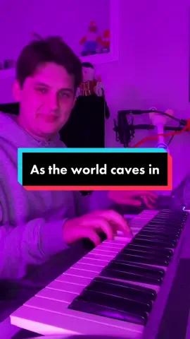 #collagestitch with @sarahcothran The voice effects when she sings ‘’locks in’’🥰#astheworldcavesin #remix