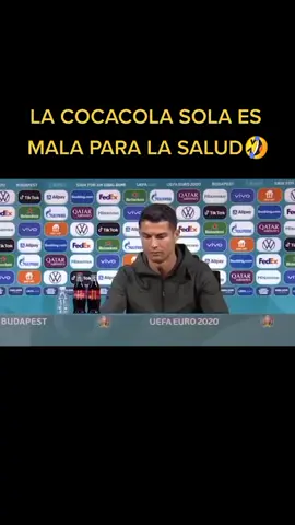 LA COCACOLA SOLA HACE MAL PARA LA SALUD, POR ESO TOMA, PISCOLA. #PISCOLA #COCACOLA #CR7 #UEFA #FUTBOL #championsleague #cristianoronaldocronaldo