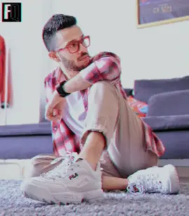 How to style Fila Disruptors #fila #filadisruptor2 #fashion #men #styling #dubai