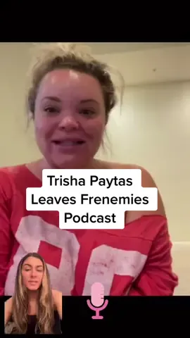 #trishapaytas leaving #frenemiespodcast 👋🏻❓🎤🎙👯 #businessblurb
