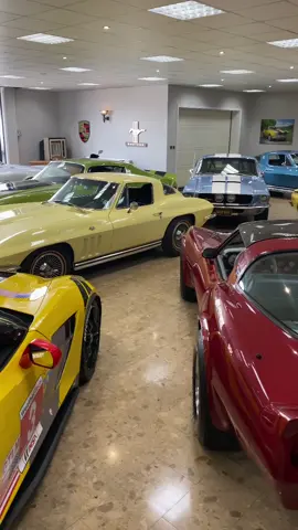 Welcome to our showroom! Which one would you choose? Visit retroclassiccar.com for more details. #RetroClassicCar #Yorkshire #AmericanClassics