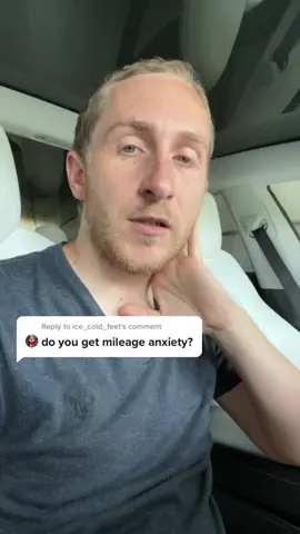 Reply to @ice_cold_feet Do I get range anxiety with a Tesla? #teslacharging #teslasupercharger #rangeanxiety