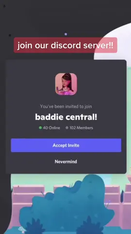 link in bio🤍 #discord #discordservers #discordserverstojoin #onlinefriends #nyc #roblox #iCarlyAffirmation #fypシ