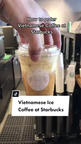 Vietnamese Ice Coffee #starbucks #starbuckssecretmenu #starbucksrecipes #starbucksbarista #starbuckshack #viral #fy #fyp #sydneyfood #sydneyfoodie