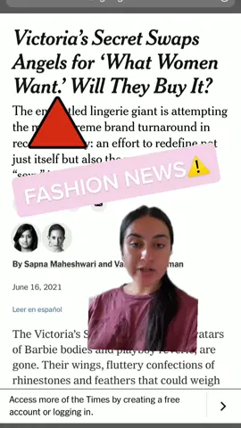 Do you think #victoriassecret #rebrand was a smart #business move?🤔 #BusinessBlurb #fashion #women #model