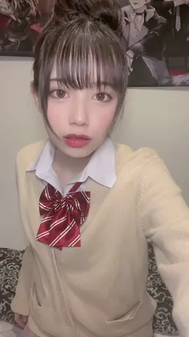 昨日のTikTokライブの後撮ったやぁつ！#ダンスもどき #なんちゃってjk #お団子ヘア