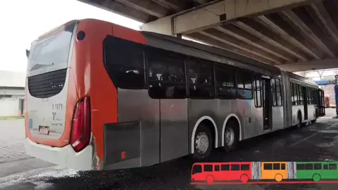 TRANSFORMAÇÃO DO SUPER ARTICULADO 971 #busologosdelmundo #ONIBUS #SUPERARTICULADO #transppass #MANUTECAO