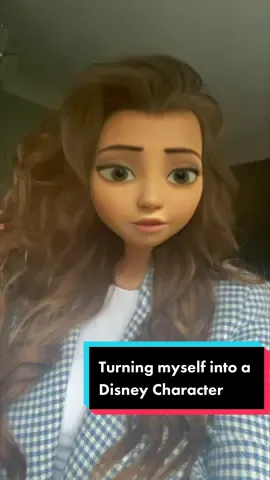 I made myself into a Disney character and I LOVE IT 😍👏🏻 #disneyfilter #cartoonfilter #fyp #disneytiktok #disneygirl #cartoon