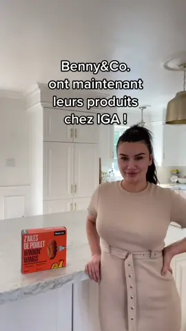 #ᴀᴅ / Benny&Co ont maintenant leurs produits chez IGA ! #cuisine #tiktokquebec #famille