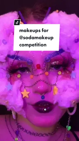 thank you for tagging @sodamakeup 💗#sodarainbow #pridemonth2021 #rhinestonemakeup #rainbowmakeup #makeupart #viral #makeups