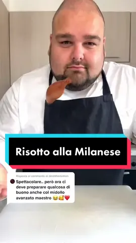 Rispondi a @deshthedemon  #imparacontiktok #risottoallamilanese  #danielerossichef