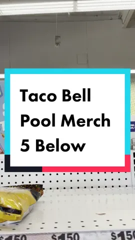 Get your #tacobell pool floaty for this summer #pooldays  #AsSceneOnTubi #fivebelow #5below #PrimeDayDealsDance #TubiTaughtMe #fyp