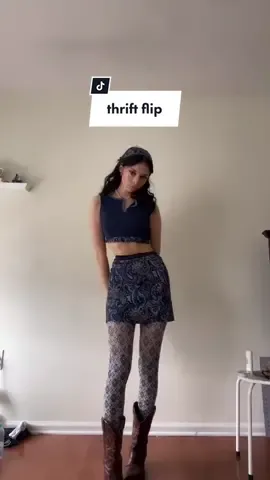 lil thrift flip to start the week even tho i messed up a lil  #thriftflip