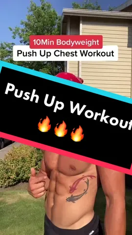 Try this Bodyweight chest workout🔥 #chest #bodyweightworkout #Fitness #fyp #foryou #4u