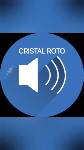 Efecto de sonido de CRISTAL ROTO si querés otro sonido escribirlo en los comentarios#sonidos#viral#fx#soundfx