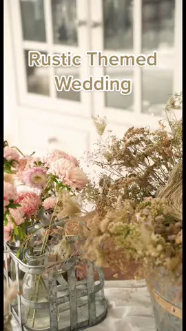 Rustic Themed Wedding #wedding #weddingtiktok #weddingtok #rustic #rusticwedding #Love #fyp