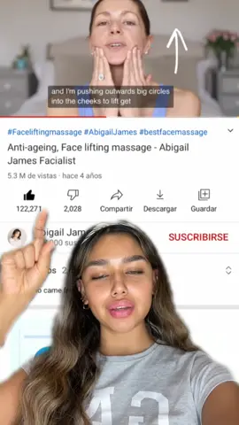 Llevo más de un año haciendo masajes faciales ✨ #facemassage #facelift #masajesfaciales #masajes #skincare