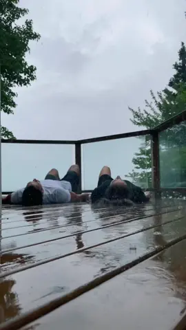 Something so calming about laying in the rain 🌧 #rain #rainyday #aesthetic #calming #relaxing #romanticizeyourlife
