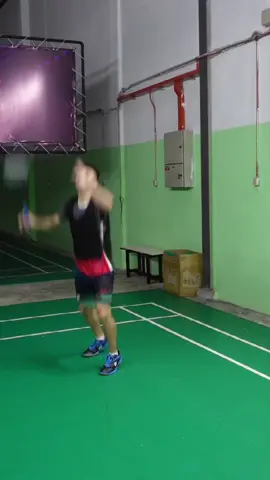 training kasi badan ringan..#badminton