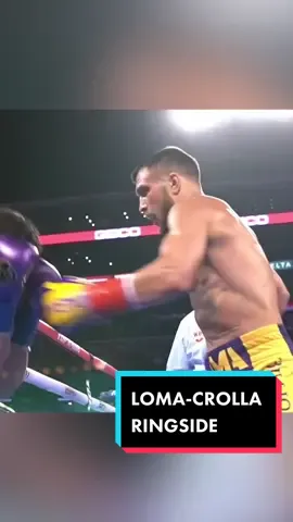 When Loma FLOORED Crolla 😴 #lomachenko #ringside #loma