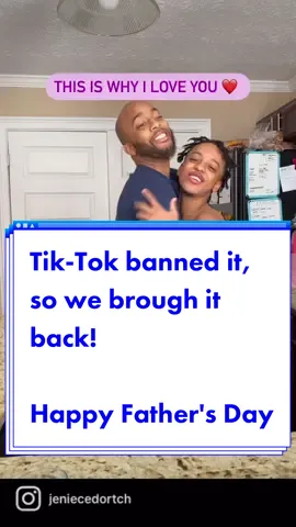 Happy Father's Day my love  I created this for my #husband #blendedfamily #autismdad tik tok banned it... I have no idea why! trying again #blacklove