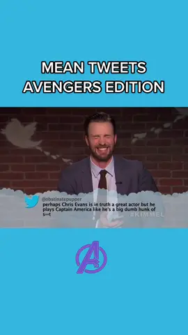 #MeanTweets #Avengers Edition! #throwback #tbt #marvel #fyp #kimmel