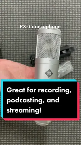 unboxing the PX-1 microphone #PreSonus