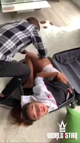 Pack your bags! 💼😩🤣 (IG- @carmensxm) #viral #luggage #fyp