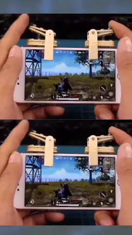 Friends who don’t want to buy a trigger, please follow this to make one yourself#Mobilepubg #cod #pubg