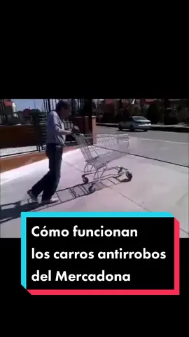 #carroantirobo #mercadona #CartControl #shoppingcartcontrol  #inteligenciahumana  #AprendeConTikTok #curiosisimo