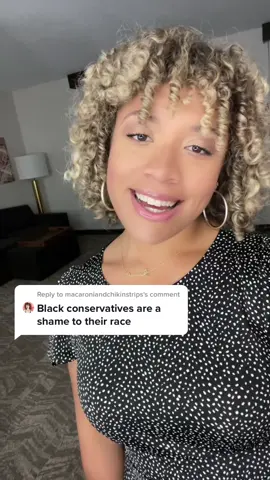 Reply to @macaroniandchikinstrips sorry, but no❤️ #blackconservative
