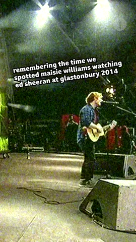 SUPER SPYYYYYY 🕵️‍♂️ @edsheeran #glastonbury #maisiewilliams #edsheeran #internationalsuperspy