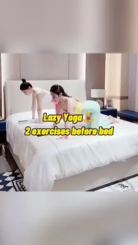 🧘‍♀️lazy yoga,create a easy-to-thin body #yoga #girlsyoga #yogagirl #exercises #tips #girls #daily #stretch