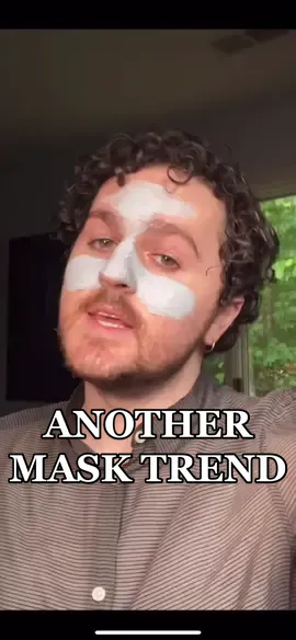 When I don’t know what to post, you’ll get a face mask transition 💕 #skincare #facemask #claymask