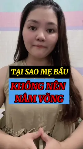 Tại sao mẹ bầu không nên nằm võng #LearnOnTikTok #mangthai #bau #babau #education #drmaya #chamsocmebe
