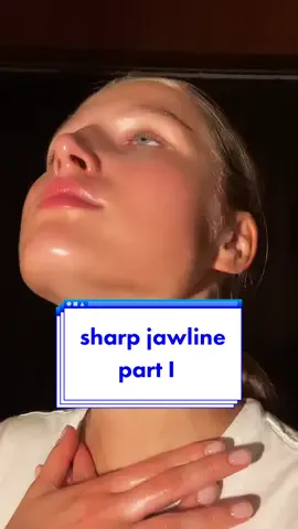 Sharp jawline part 1 #ftp #skincare
