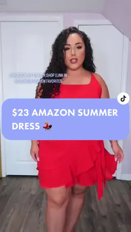 She cute but stay true to size! @amazonfashion #amazonfashion #amazondresses #amazonmusthaves #amazonfinds #CompleteMyLook